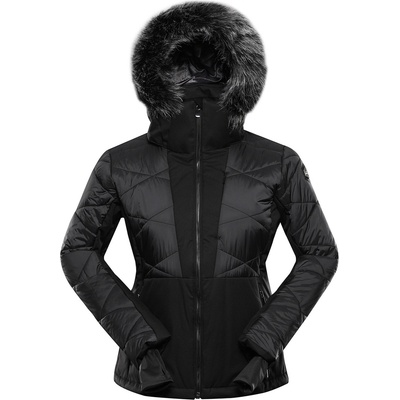 Дамско ски яке с мембрана ptx snow ALPINE PRO NADDRA black ALPINE PRO | Cheren | ЖЕНИ | XXL