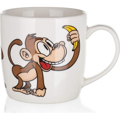 Banquet Hrnek MONKEY 320 ml assorted – Zboží Dáma