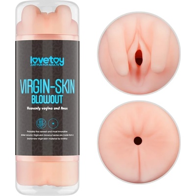 Мастурбатор с два отвора, девствена плът - Blowout Double Side Stroker 2 (LVTOY00788)