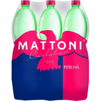 Mattoni Minerálna voda perlivá 6 x 1,5 l