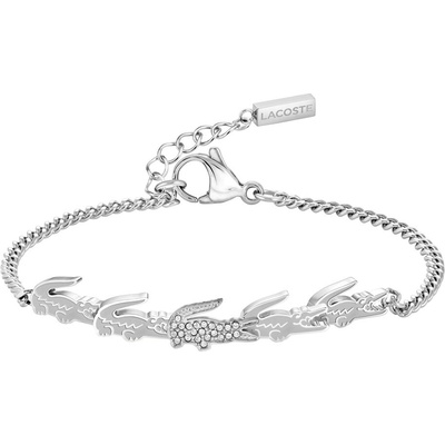 Lacoste Módní ocelový náramek pro ženy Crocodile 2040509