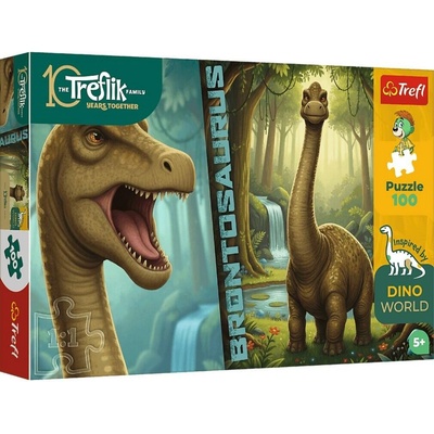 TREFL Dino World Brontosurus 100 dielov