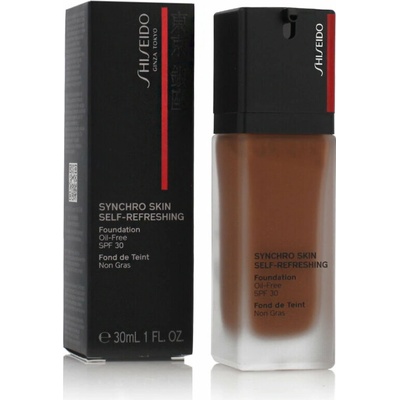 Shiseido Synchro Skin Self-Refreshing Foundation SPF30 Dlhotrvajúci make-up 520 Rosewood 30 ml