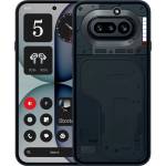 Nothing Phone (4a) - 50 MP triple camera, up to 70x ultra zoom, transparent smartphone, long battery, 50W fast charging, 120Hz AMOLED, Glyph Bar, 8GB+256GB - black - A069 (A069) Обективи