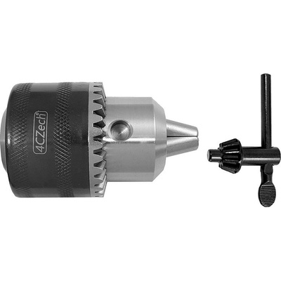 4CZECH Sklíčidlo vrtačkové zubové s kličkou 3-16mm se závitem 1/2" 20UNF, házivost do 0,25mm
