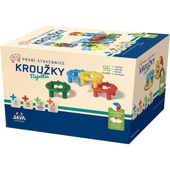 SEVA První největší Kroužky 96ks