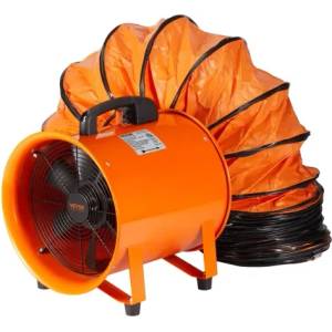 VEVOR Преносим вентилатор vevor bt-sht12a-u(s)10/ 367 w (bxs550w1012in2yw8v2)