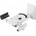 Art & Cuisine Art Clamp holders for speaker white 2pcs (G-04)