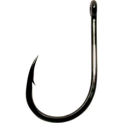 Gamakatsu LS-3313F New Label Eyed Hooks Black vel.4 12 ks
