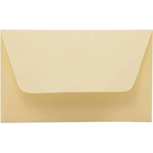 KASKAD Цветни пликове за визитни картички KASKAD enyvated 70x105mm 54 chamois 50 броя 00154 (00154)