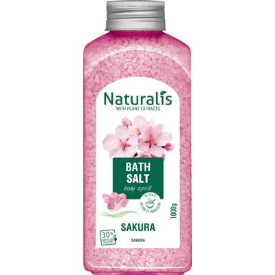 NATURALIS Sakura Sůl do koupele 1 kg