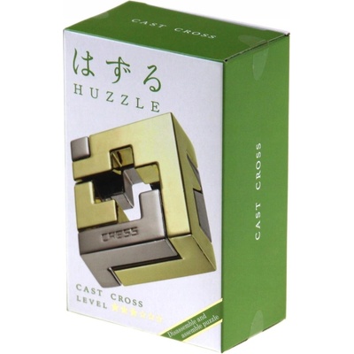 Eureka! Hanayama Cast Cross - kovový hlavolam