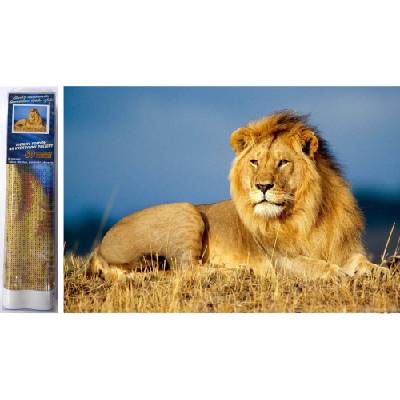 Norimpex - Puzzle Diamant painting: Lion majesty 30x40cm - 1 - 39 piese