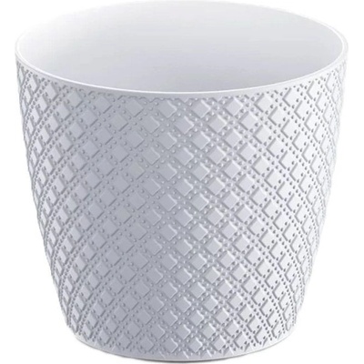 Prosperplast ORIENT Květináč 15,7 cm bílý