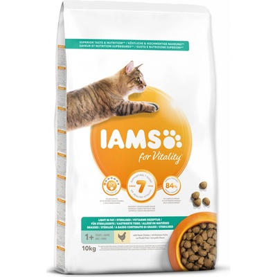 Iams Cat Adult Weight Control Chicken 10 kg
