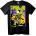NOONEBRAND Зомби Барт Хелоуин Т-Шърт - 2XL, Black