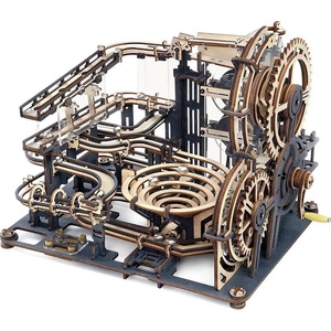 Robotime Дървен 3D пъзел Robo Time от 294 части - Marble Night City (LGA01)