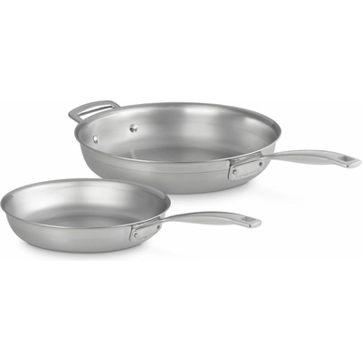 Le Creuset 53819000010000 Pánve 3-ply 24 cm + 28 cm, 2 ks.