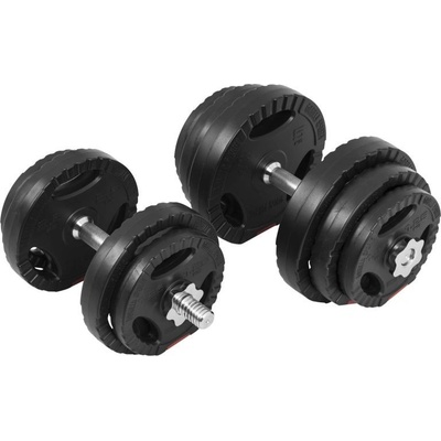 Gorilla Sports Sada činiek s plastovými kotúčmi 30 kg