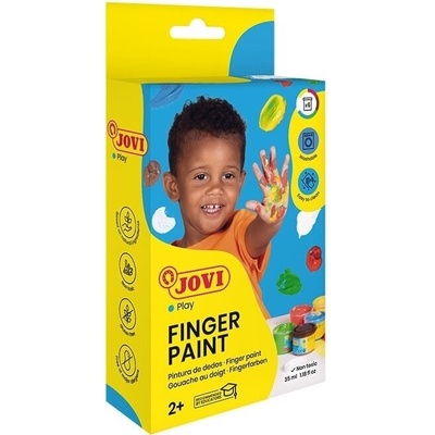 Jovi 540B Комплект за рисуване с пръсти 6 x 35 ml (540B)