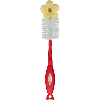 Wee Baby Четка за шише и биберон Wee Baby - червена (106)