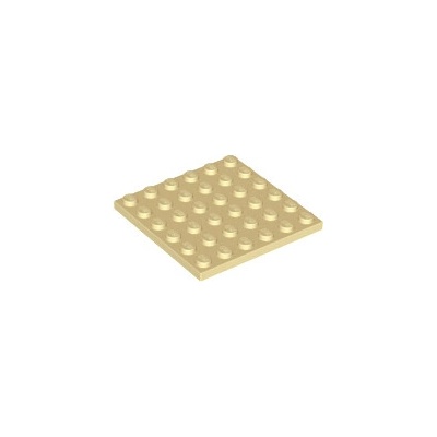 3958 Tan Plate 6 x 6
