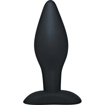 Image 1 of Black Velvets Silicone Butt Plug 12cm