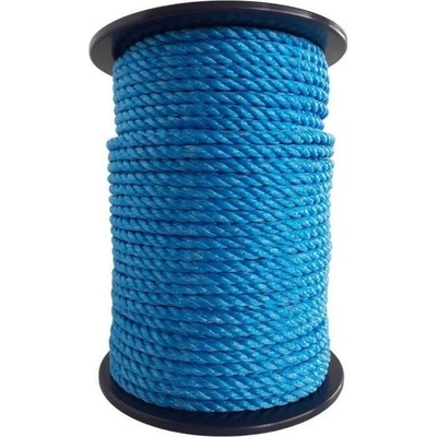 ENPRO Lano stáčené PP 8 mm, 100 m, modré