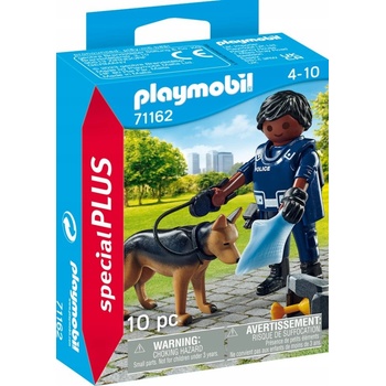 Playmobil 71162 Policajt so služobným psom