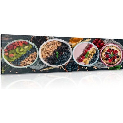 Obraz chutné variácie müsli
