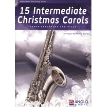 15 Intermediate Christmas Carols + CD tenorový saxofon + klavír