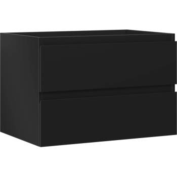 Mexen Orio шкаф за баня под мивка 70 см, 2 чекмеджета, черен мат - 91A10-07047-2-BFF71 (91A10-07047-2-BFF71)