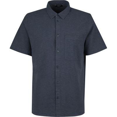 Stoic Мъжка риза с копчета Stoic Hemp54 BjurholmSt. S/S Shirt - Midnight Grey - размер XL (216-6096-0314)