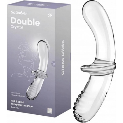 Satisfyer Double Crystal Transparent
