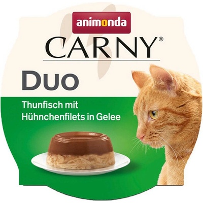 Animonda Carny Duo Tuniak so štavnatým kuracím filetom v želé 70 g