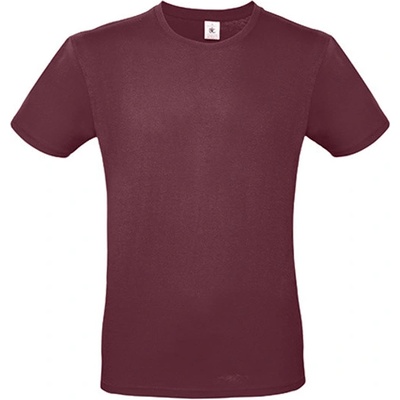 B&C pánske tričko TU01T burgundy