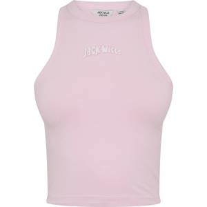 Jack Wills Women's JW Graphic Racerback Vest - Pink Icing