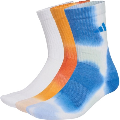 adidas Мъжки спортни чорапи Adidas Tie Dye 3-Pack Sports socks - Multicolor / White / Ray Blue - размер 40-42 (EU) (207-1494-0115)