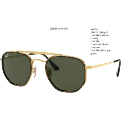 Ray-Ban The Marshal II RB3648M 001