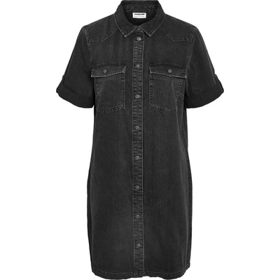 Noisy May Рокля тип риза 'New Signe' черно, размер XL