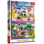 Trefl Trefl: Paw Patrol, Кучешки приключения - пъзел от 2 x 24 части