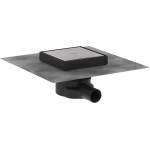 Hansgrohe RainDrain Point - Подов сифон, 15x15 cm, четкана неръждаема стомана 56249800 (56249800)