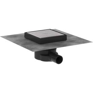 Hansgrohe RainDrain Point - Подов сифон, 15x15 cm, четкана неръждаема стомана 56249800 (56249800)