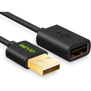 CE-Link USB 2.0 Extension Cable Black 5m (2478)