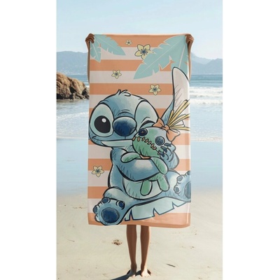 Jerry Fabrics osuška 70 x 140 cm Lilo a Stitch tropical hugs