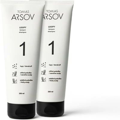 Tomas Arsov LOOPY šampon double pack 2 x 250 ml