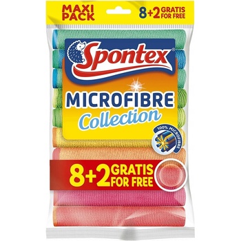 Spontex utierkyMicrofibre 8 +2 ks