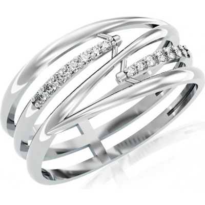 Couple Trisha bílé zlato se zirkony 6660319 0 1