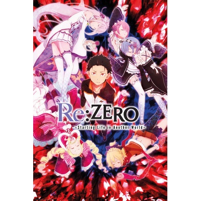 Plagát, Obraz - Re: ZERO - Key Art, 61 × 91.5 cm