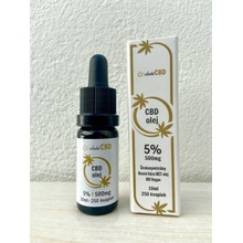 zlatéCBD Zlatý CBD Olej 5% Full spectrum 10 ml